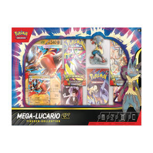 Pokémon Mega-Lucario-ex – Figuren-Kollektion (Deutsch)