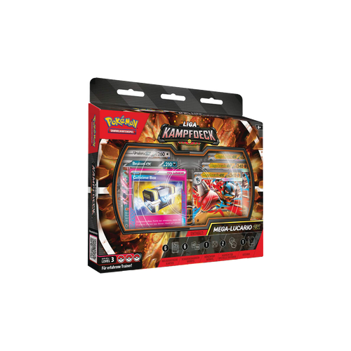 Pokémon Mega-Lucario-ex – Liga-Kampfdeck (Deutsch)