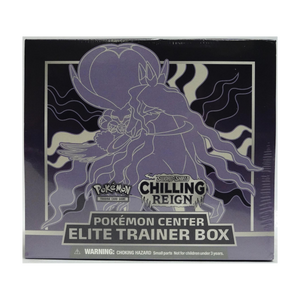 Pokémon Chilling Reign – Pokémon Center – Shadow Rider Calyrex – Top-Trainer-Box (Englisch)