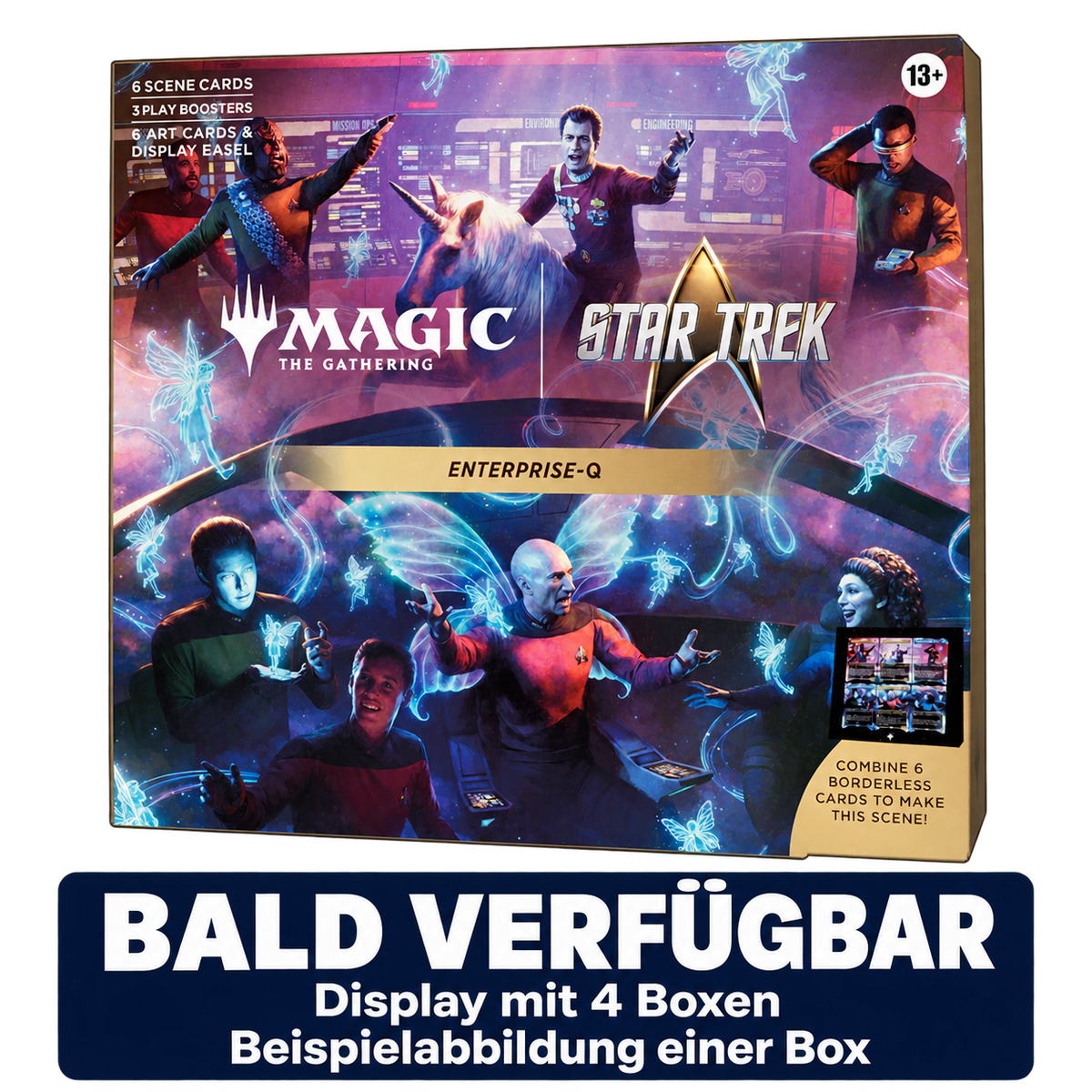 Magic: The Gathering – Star Trek Scene Box Display (4 Boxen) – EN – Bald verfügbar – Display mit 4 Boxen; Beispielabbildung einer Box