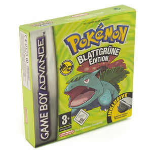Pokémon Blattgrüne Edition – Game Boy Advance – gebraucht – Differenzbesteuerung nach § 25a UStG