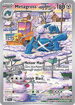 Metagross 178/162 – Temporal Forces – Englisch – Differenzbesteuerung nach § 25a UStG