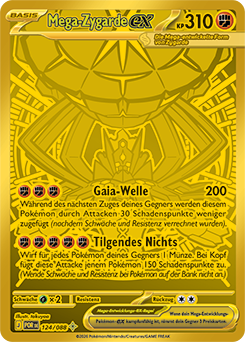 Mega-Zygarde-ex 124/088 – Optimale Ordnung – Deutsch – Differenzbesteuerung nach § 25a UStG