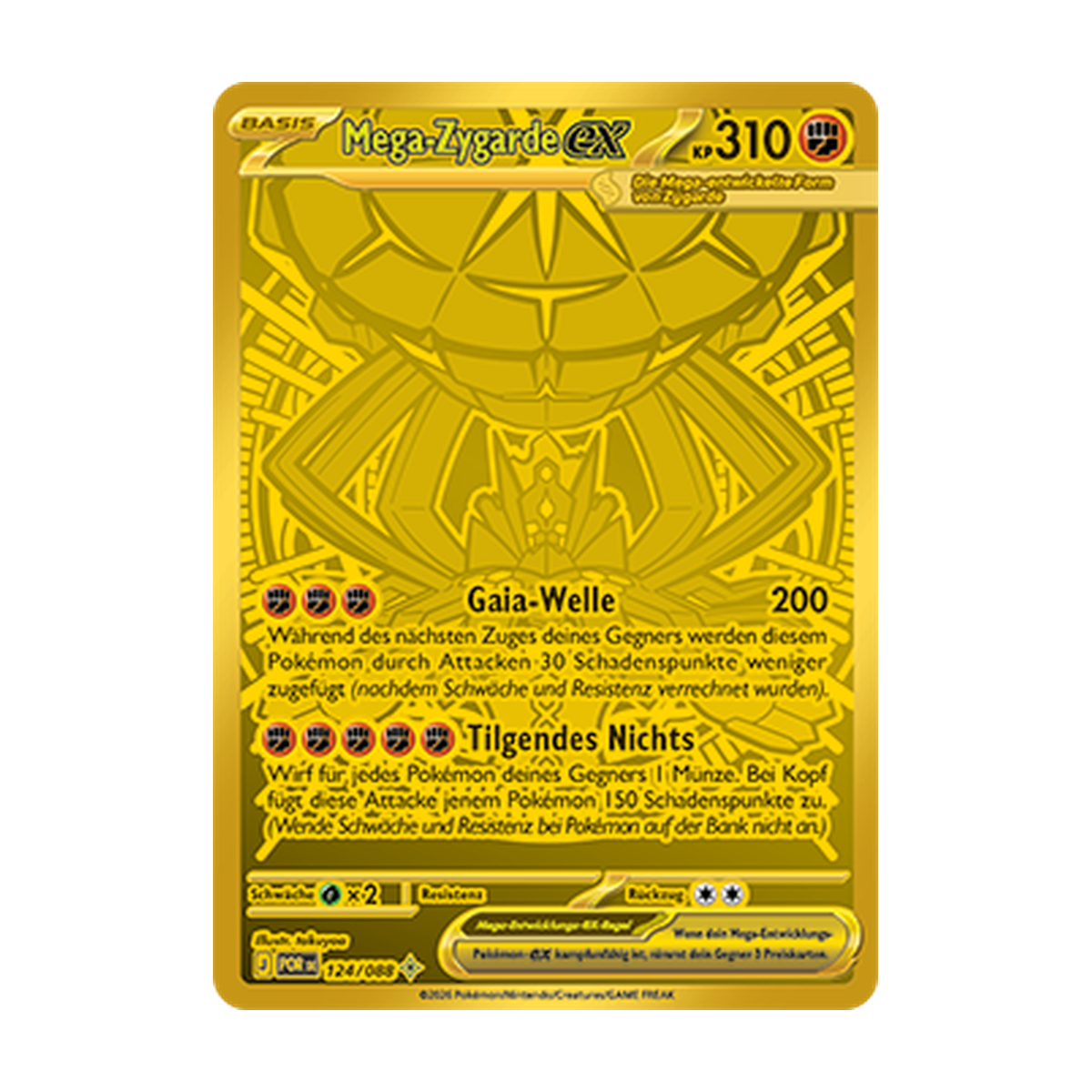 Beispielbild Mega-Zygarde-ex 124/088 aus Optimale Ordnung, Deutsch – kein Zustandsfoto