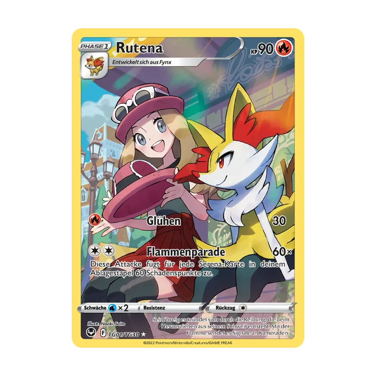 Rutena TG01/30 – Silberne Sturmwinde – Trainer-Galerie – Deutsch – Beispielbild
