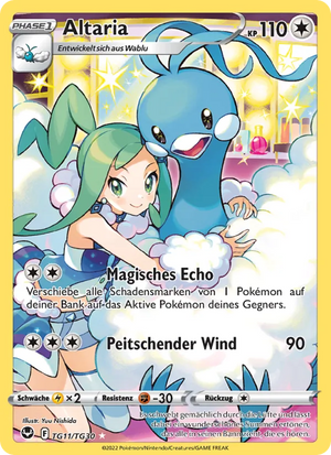 Altaria TG11/30 – Silberne Sturmwinde – Trainer-Galerie – Deutsch – Differenzbesteuerung nach § 25a UStG
