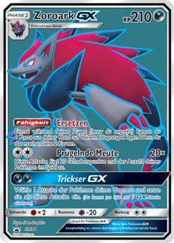 Zoroark-GX SM84 – Sonne & Mond – Promokarten – Deutsch – Differenzbesteuerung nach § 25a UStG