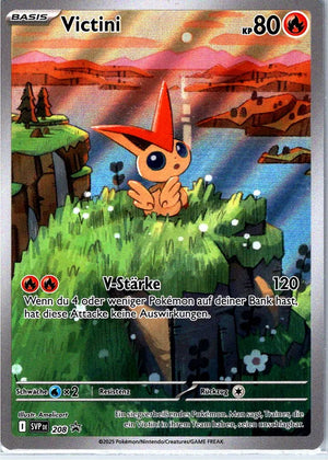 Victini 208 – Karmesin & Purpur – Promokarten – Deutsch – Differenzbesteuerung nach § 25a UStG