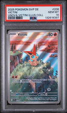 Lade das Bild in den Galerie-Viewer, Victini 208, Deutsch, PSA 10, Zertifikat 132618397 – Originalaufnahme Vorderseite von PSA

