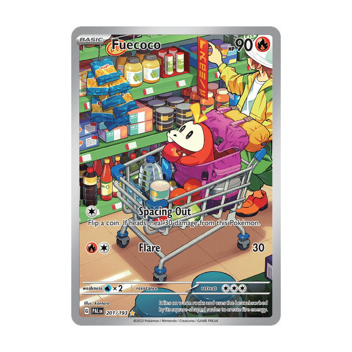 Fuecoco 201/193 Englisch – Referenzbild