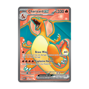 Charizard ex 183/165 – 151 – Englisch – Near Mint – Differenzbesteuerung nach § 25a UStG
