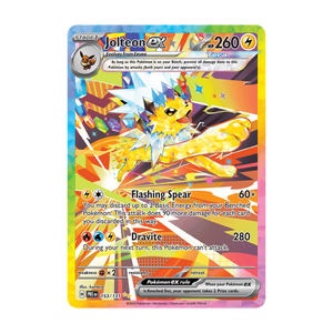 Jolteon ex 153/131 – Prismatic Evolutions – Englisch – Near Mint – Differenzbesteuerung nach § 25a UStG