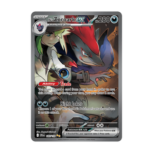 N's Zoroark ex 185/159 – Journey Together – Englisch – Near Mint – Differenzbesteuerung nach § 25a UStG