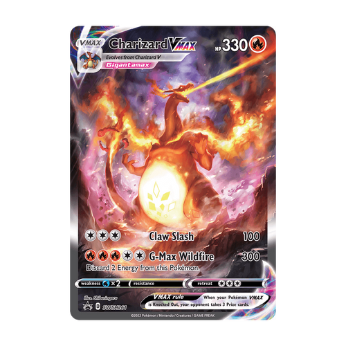 Charizard VMAX SWSH261 Englisch – Referenzbild