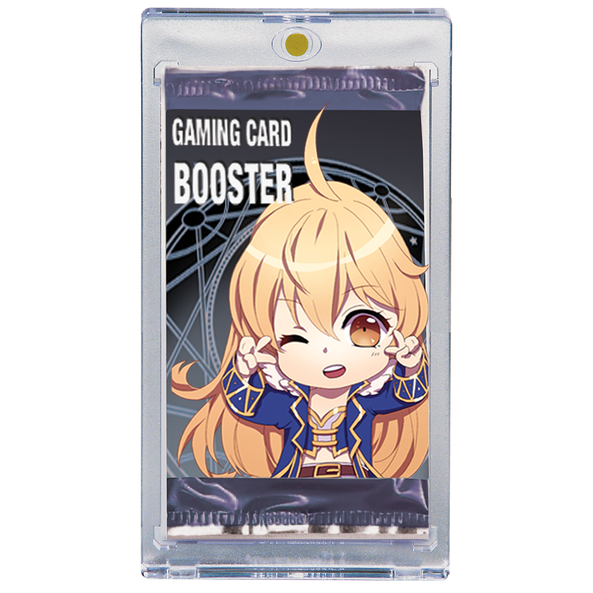 Ultra PRO Booster Pack UV ONE-TOUCH Magnethalter – Anwendungsbeispiel; Booster nicht enthalten