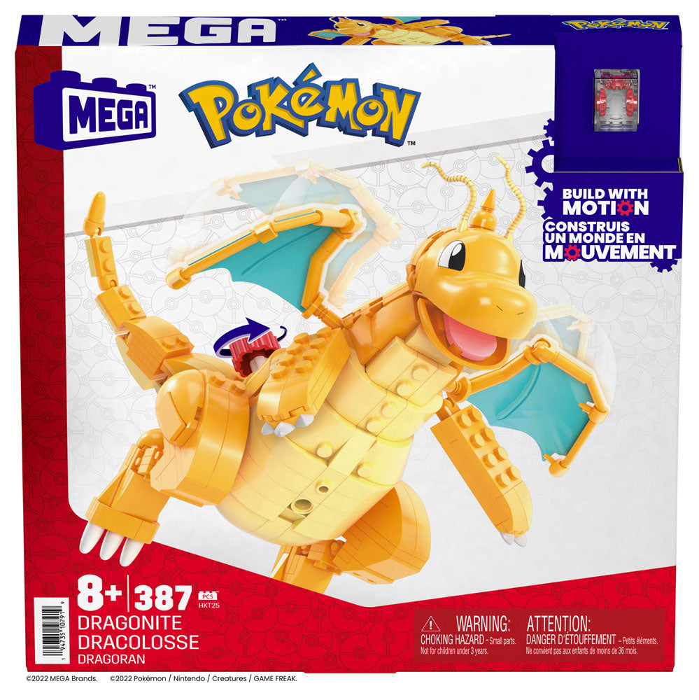 Pokemon Mega Construx Bauset Dragoran 19 cm