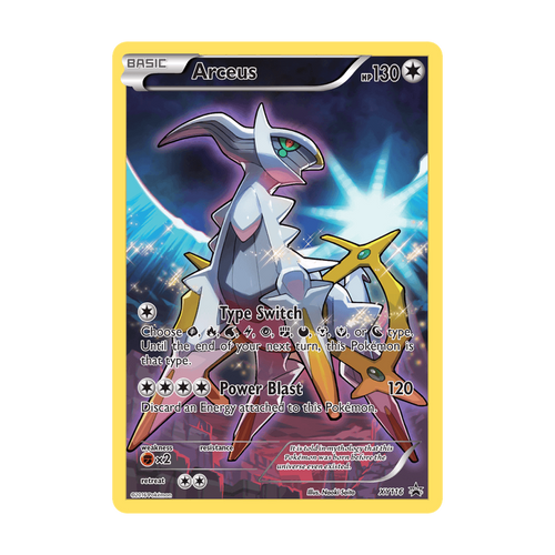 Arceus XY116 Englisch – Referenzbild
