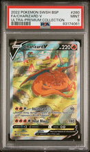 Lade das Bild in den Galerie-Viewer, 🇬🇧 2022 POKEMON SWSH BLACK STAR PROMO #260 FA/CHARIZARD V ULTRA-PREMIUM COLLECTION PSA 10 Differenzbesteuerung nach §25a UstG ##G

