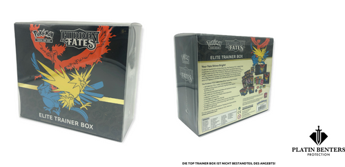 Platin Benters Protection Klarsicht Schutzhüllen für Pokemon Elite Top Trainer Boxen 10 Stück - Poke Planet